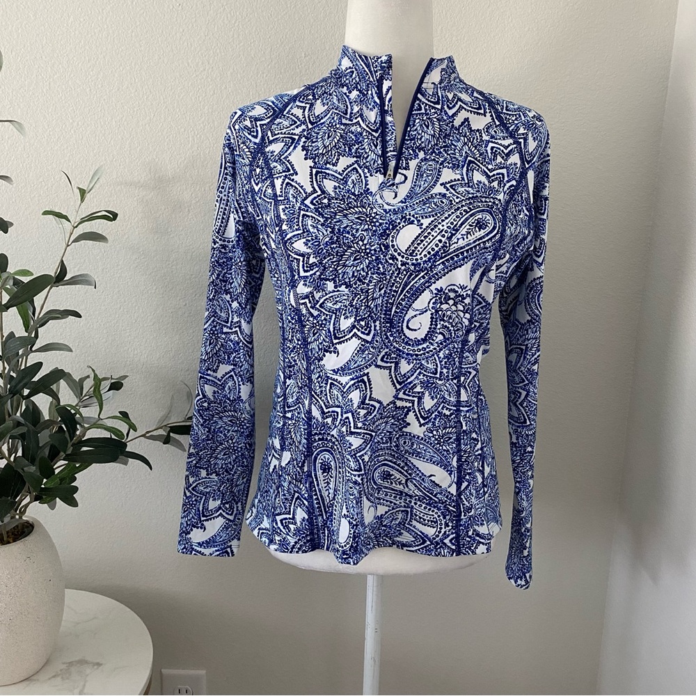 Coolibar long sleeve rash guard small